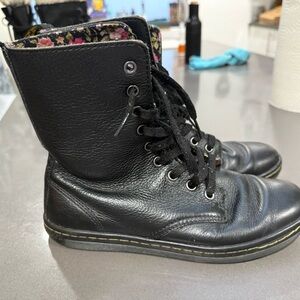 Dr. Martens Black Lace Up Boots